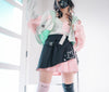 IROIRO Crossover Layered Skirt
