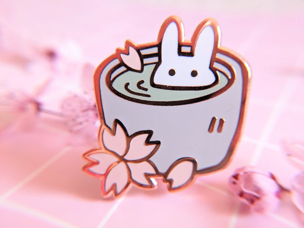 SAKURA SEASON Bunny Treats Enamel Pins