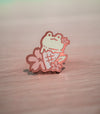 Sakura Matcha Frog Gelato Enamel Pin