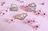 SAKURA SEASON Bunny Treats Enamel Pins