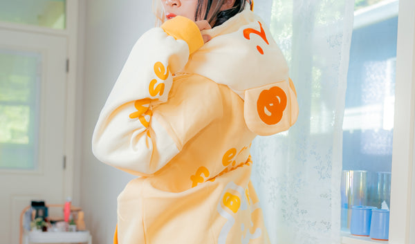 [PRE-ORDER] Cheese Creature Oversized Hoodie