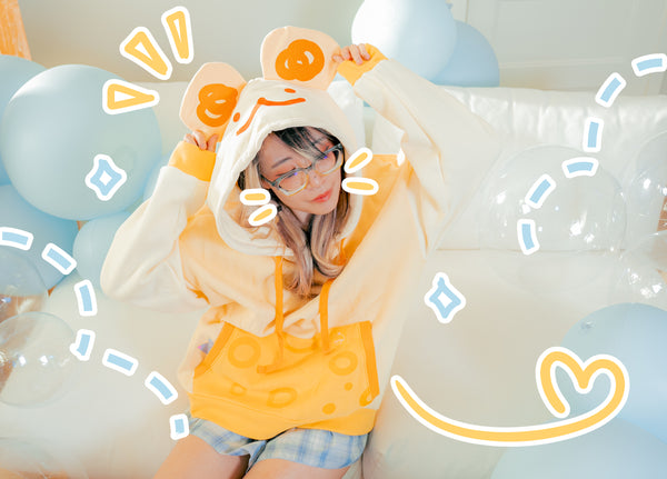 [PRE-ORDER] Cheese Creature Oversized Hoodie