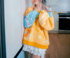 [PRE-ORDER] Cheese Love Off-Shoulder Sweatshirt