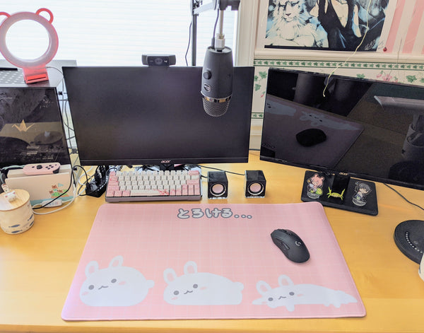 Melty Bunny Deskmat