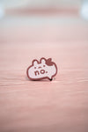 no. bun Enamel Pin