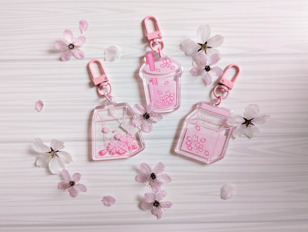 SAKURA SEASON Drink Charms