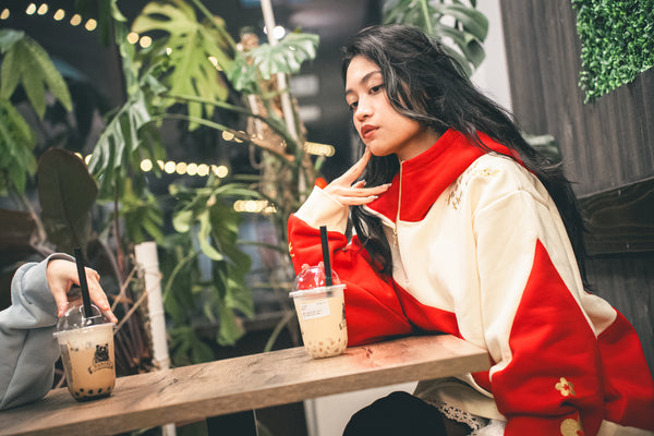 Year of the Honse Oversized Half-Zip Hoodie [Limited Edition]