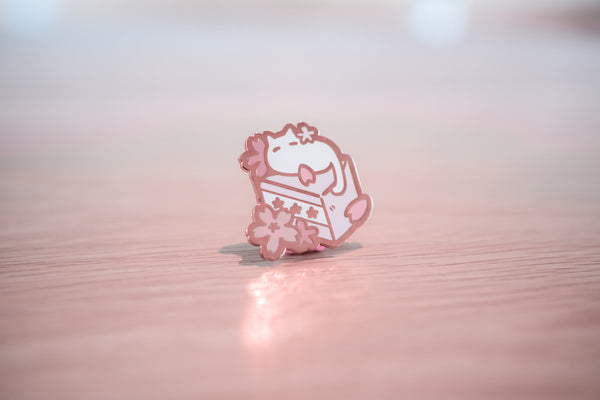 Sakura Kitty Shortcake Enamel Pin