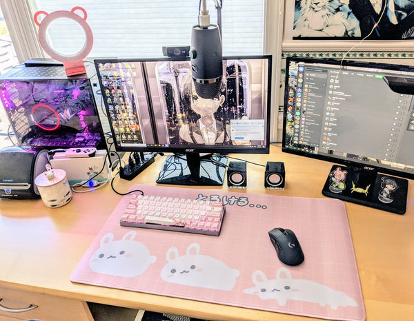 Melty Bunny Deskmat