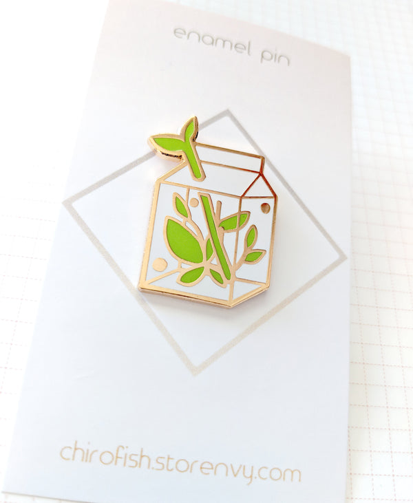 Milk Terrarium Pin