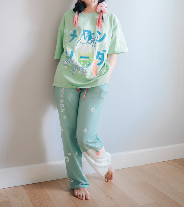[PREORDER] Melon Cream Soda Oversized Shirt