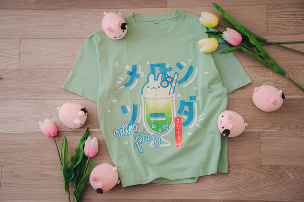 [PREORDER] Melon Cream Soda Oversized Shirt