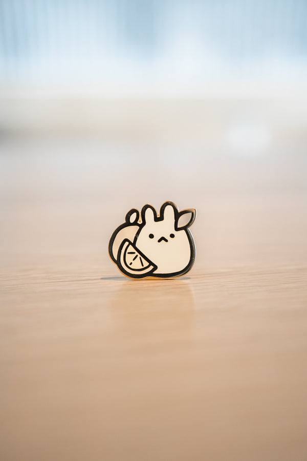 Yuzu Bun Enamel Pin