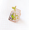 Milk Terrarium Pin