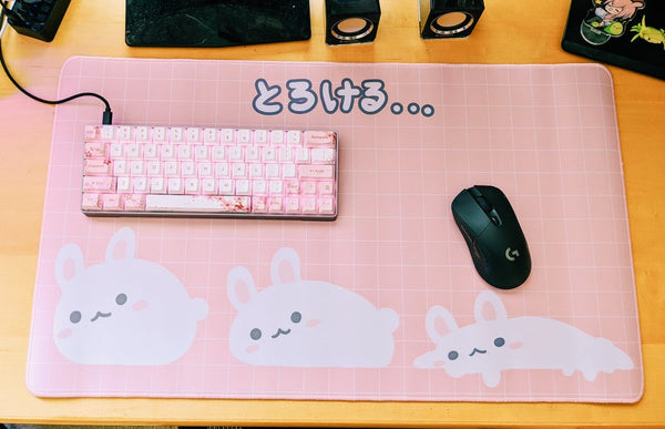 Melty Bunny Deskmat